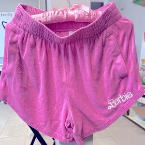 Barbie Women's Fuchsia Athletic Shorts